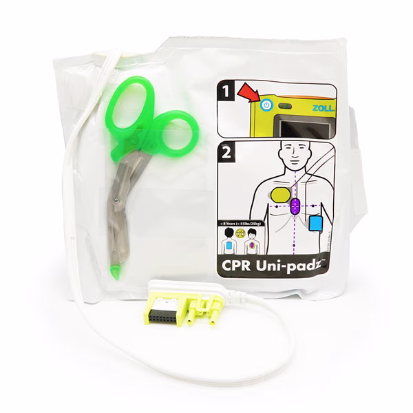 Électrodes UNIPAD pour ZOLL AED 3 – Compatibles Adultes et Enfants
