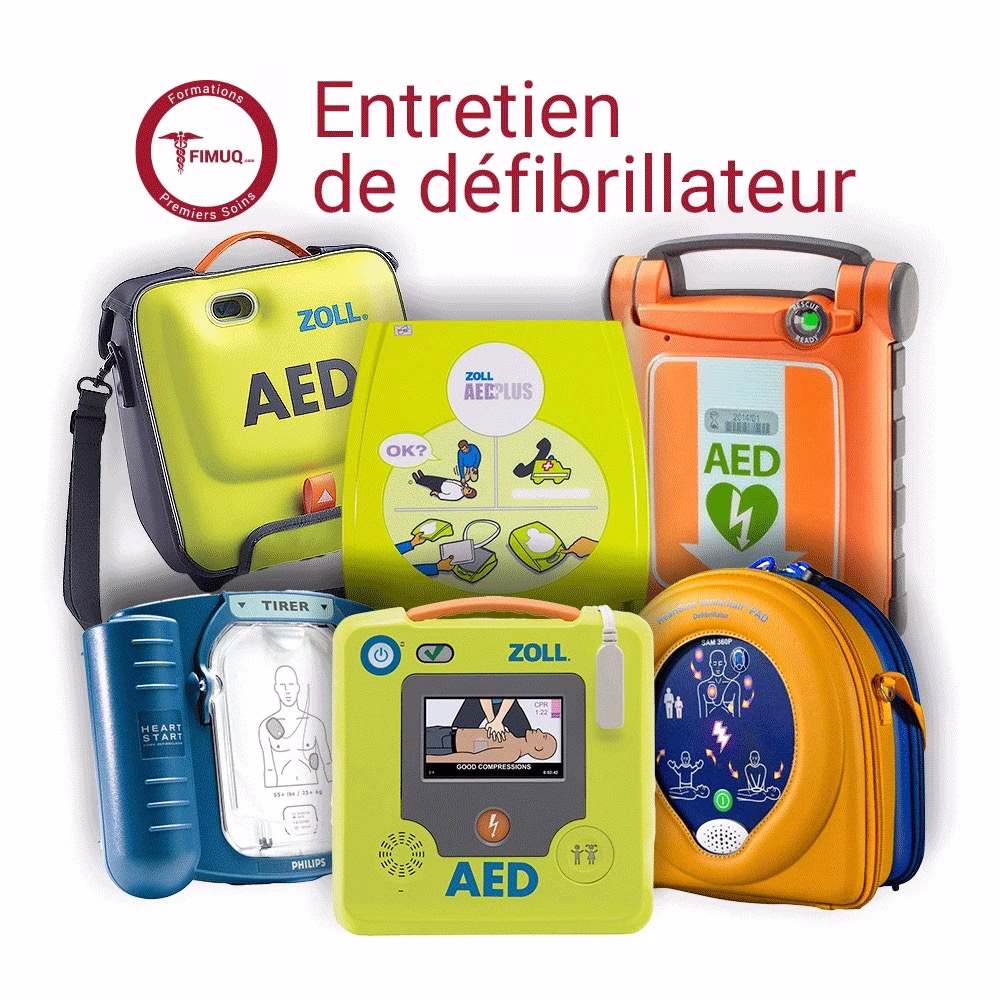 Entretien Spécialisé de Défibrillateur – Inspection, Mise à Jour et Remplacement de Pièces