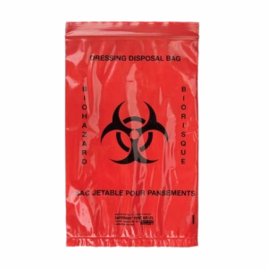 Sac Bio Risque Médical 24x24po – Élimination Sécuritaire Des Déchets Biologiques