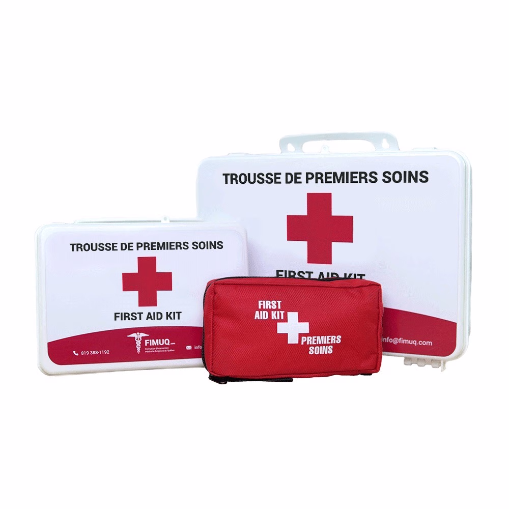 trousse premiers soins garderie cpe, FIMUQ