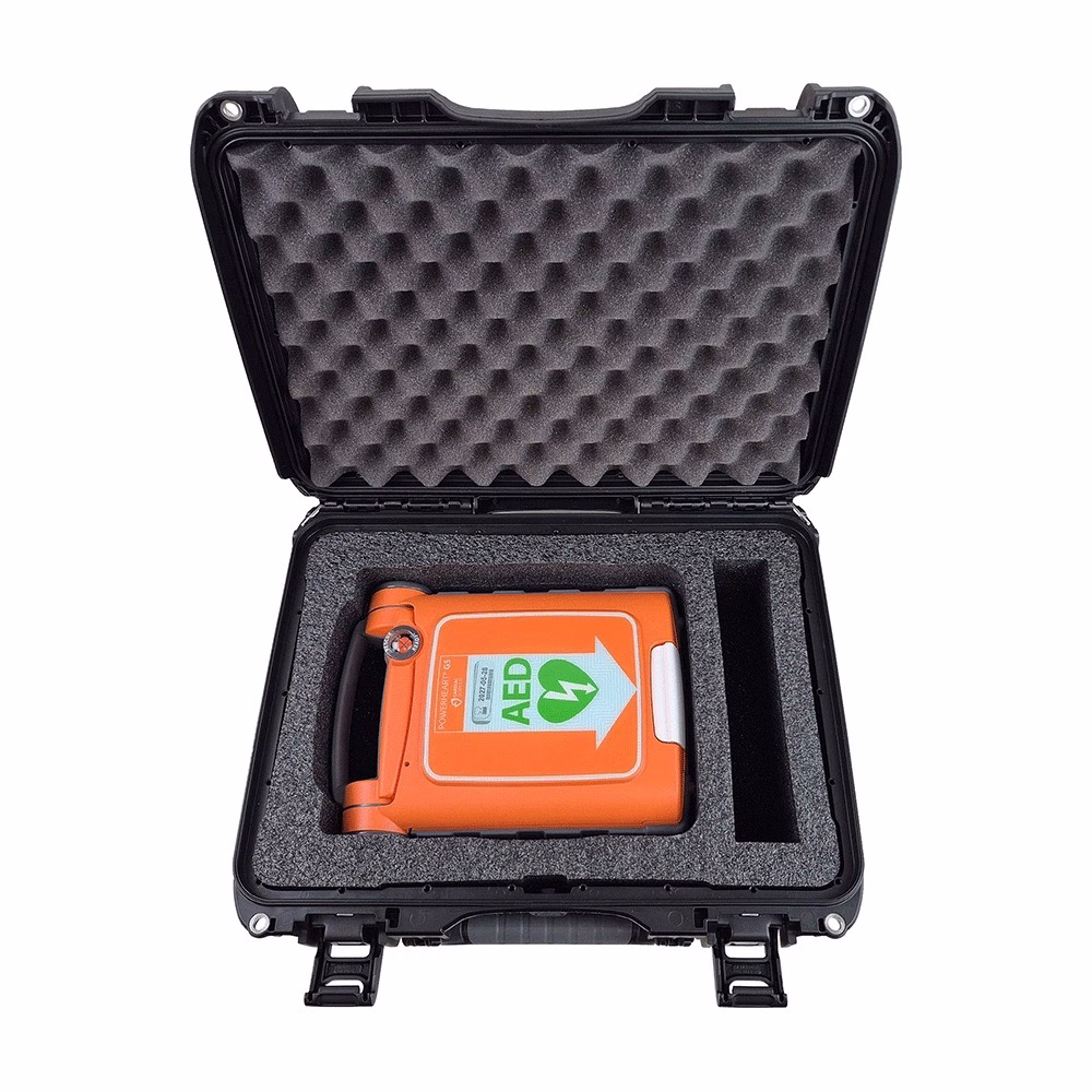 Valise Pelican pour DEA Powerheart G5 – Étanche, robuste et compatible pour le transport sécurisé